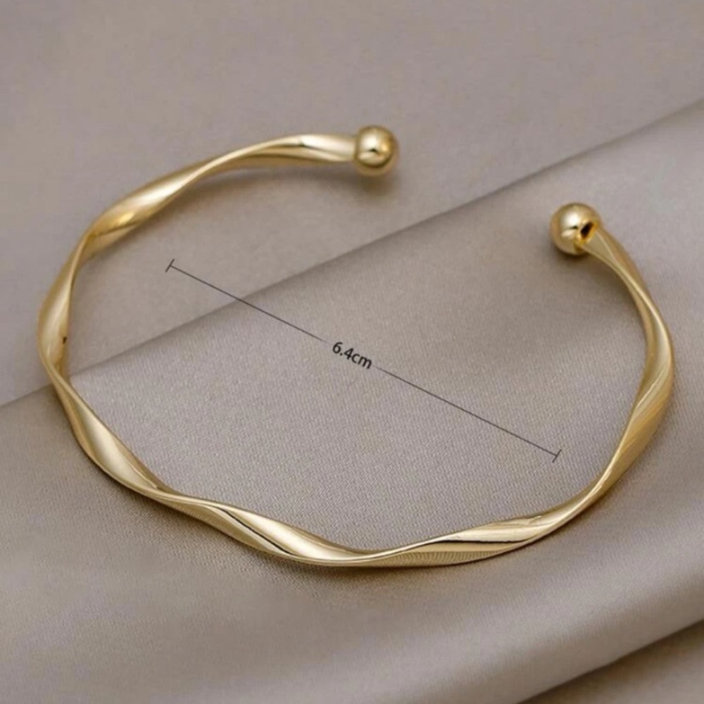 TWIST CUFF BRACELET - Picture 4 of 4